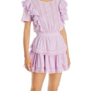 LoveShackFancy Natasha Mini Dress